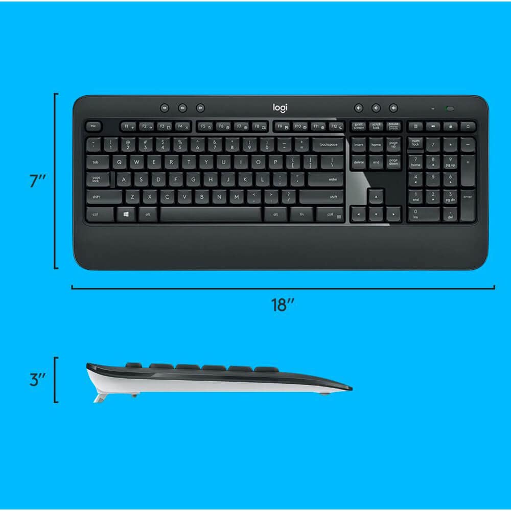 Amazon | Logitech MK540ワイヤレスキーボードマウスコンボ | Logitech